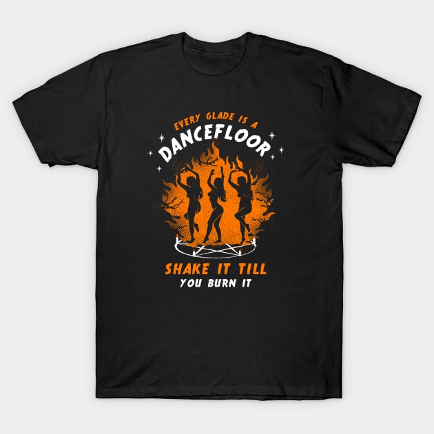 Dance floor T-Shirt by manospd